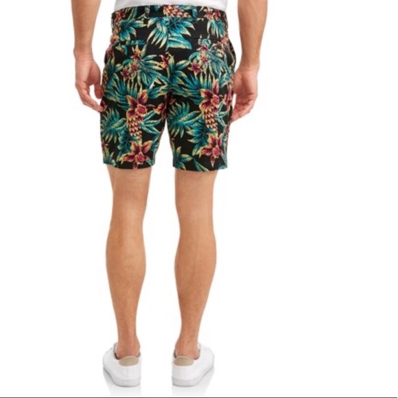 George Men’s Flat Front Shorts - Picture 3 of 4